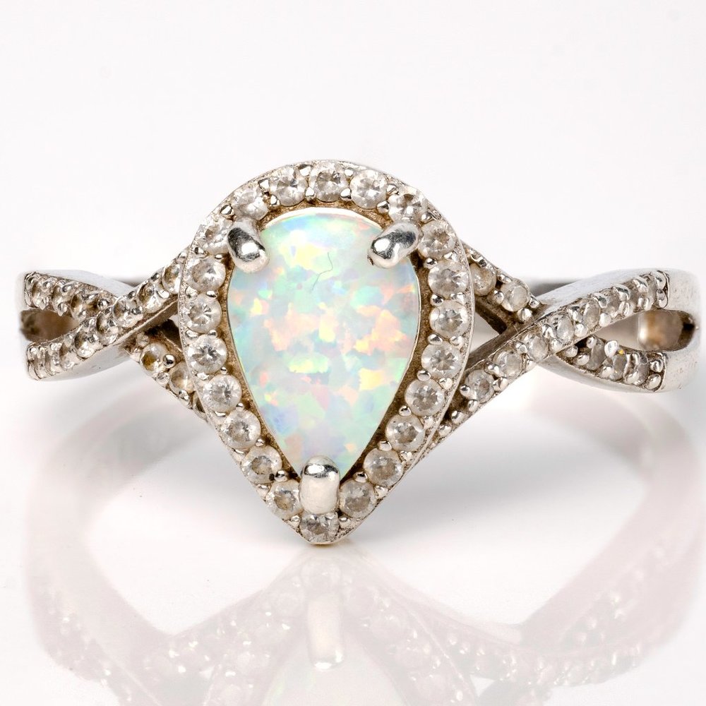 Opal, Diamond and Silver